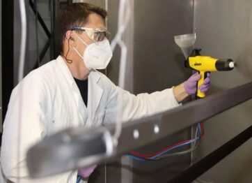 Powder coating Surface treatment sheetmetal products in Vietnam factory