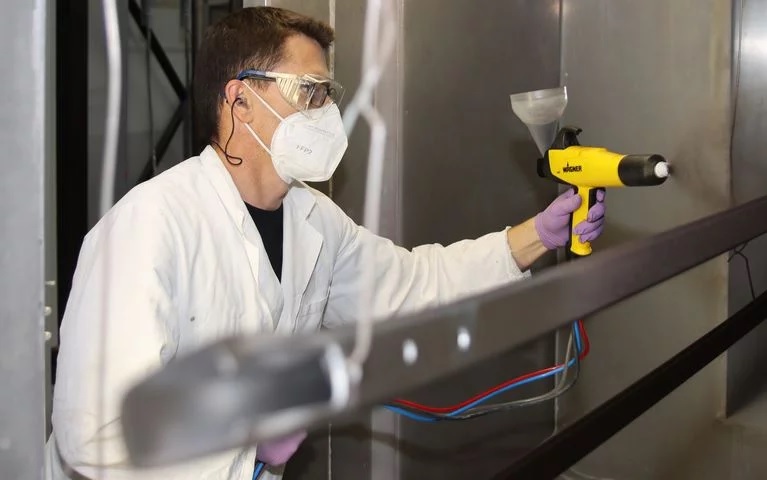 Powder coating Surface treatment sheetmetal products in Vietnam factory